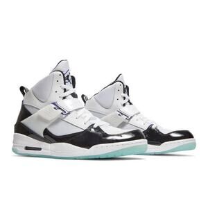 Jordan Flight 45 High Concord Basketball Sneaker Shoe US 8 with Box - DC2571-100